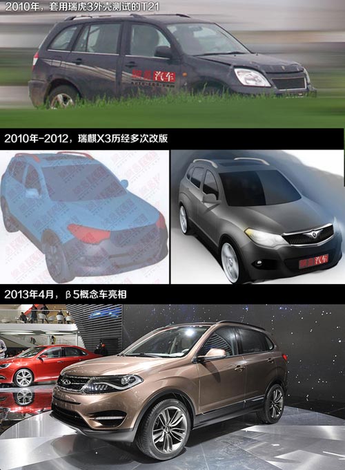 第一印象不錯 奇瑞瑞虎5 SUV實拍圖解