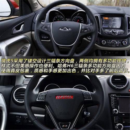 10萬元級別新老SUV對決 奇瑞瑞虎5對比哈弗H6