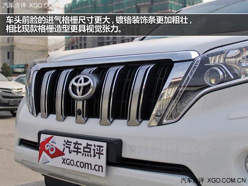 前臉造型精致 延續水準 實拍新款普拉多