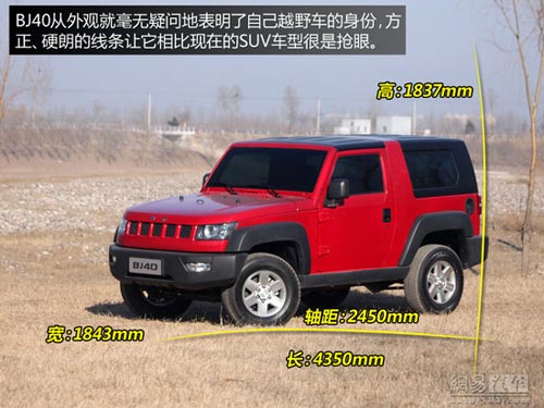 成全粉絲挑戰(zhàn)自我 網(wǎng)易試駕北京汽車BJ40