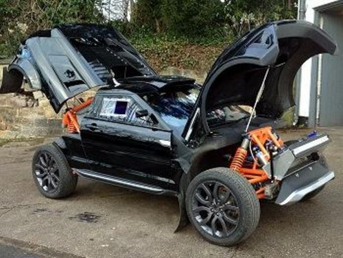 攬勝極光改裝鑒賞 最大功率提升到410kW