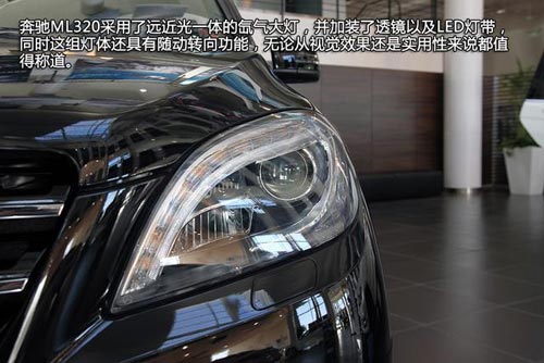 [新車實(shí)拍]2014款奔馳ML320實(shí)拍 全新動(dòng)力