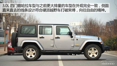 實(shí)拍牧馬人3.0L 四門版 Sahara 全新動力