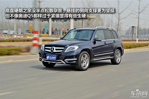 車訊網測試奔馳GLK300 外形優雅的硬派小生