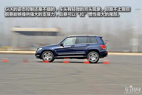 車訊網測試奔馳GLK300 外形優雅的硬派小生