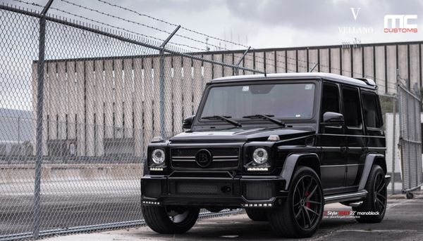 個性硬派形象的再加強 G63改VELLANO輪轂